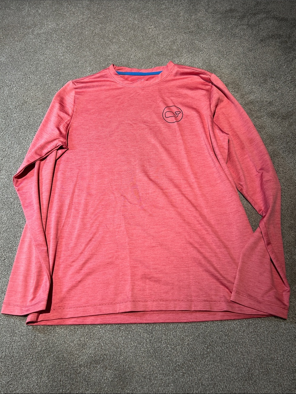 Vineyard Vines Kids Long-Sleeve Tee - Coral Pink